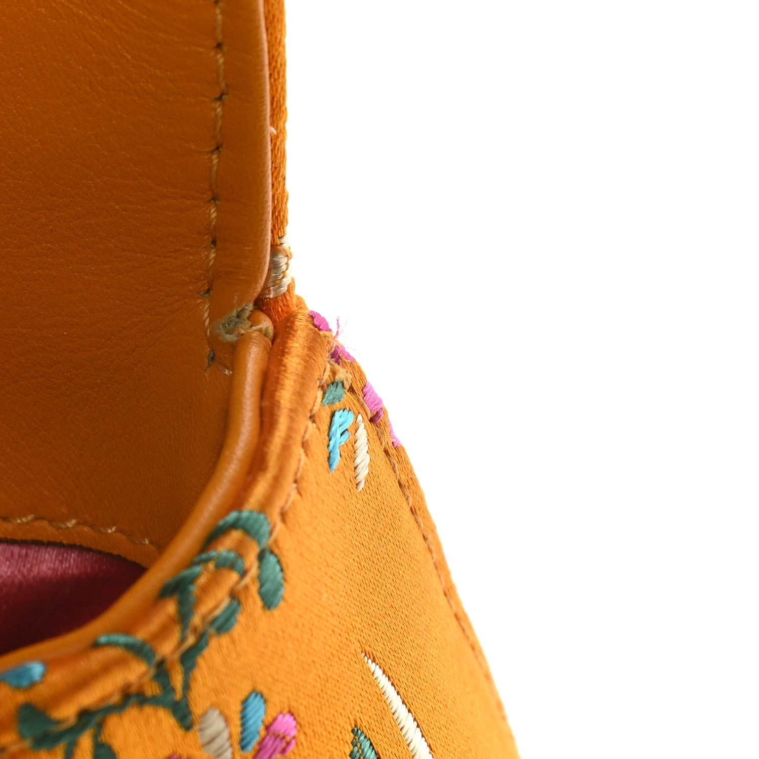 Gucci Jacquard Matelasse Floral Medium GG Marmont Shoulder Bag Yellow 17 of 17