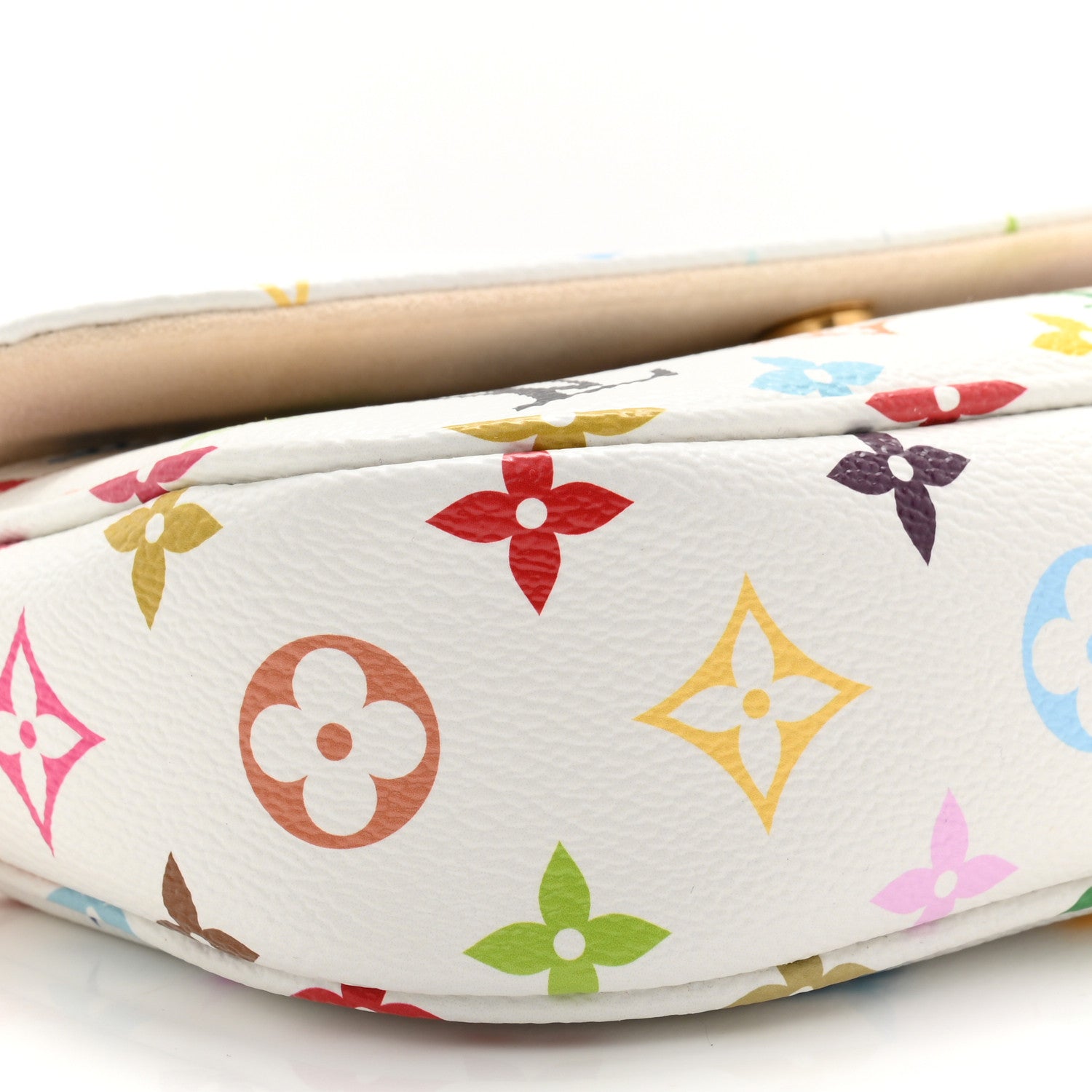Louis Vuitton LV X TM Monogram Multicolor Ivy Wallet On Chain White 8 of 10