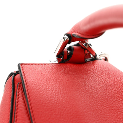 Loewe Calfskin Medium Puzzle Bag Scarlet 13 of 13