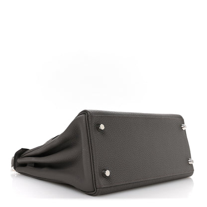 Hermes Togo Kelly Retourne 28 Etain 4 of 11