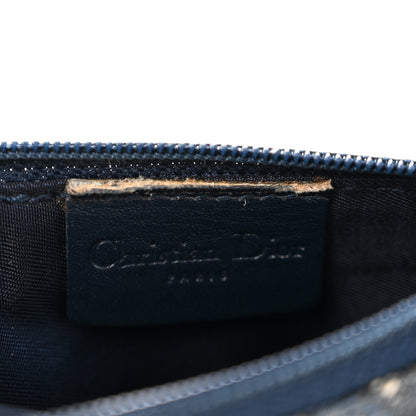Christian Dior Monogram Saddle Coin Purse Navy 6 of 9