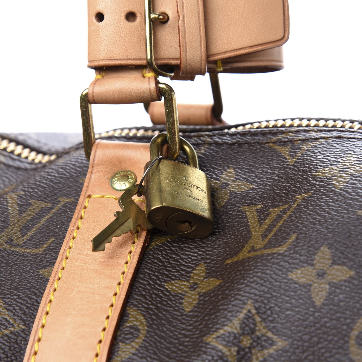 Louis Vuitton Monogram Keepall Bandouliere 50 11 of 12