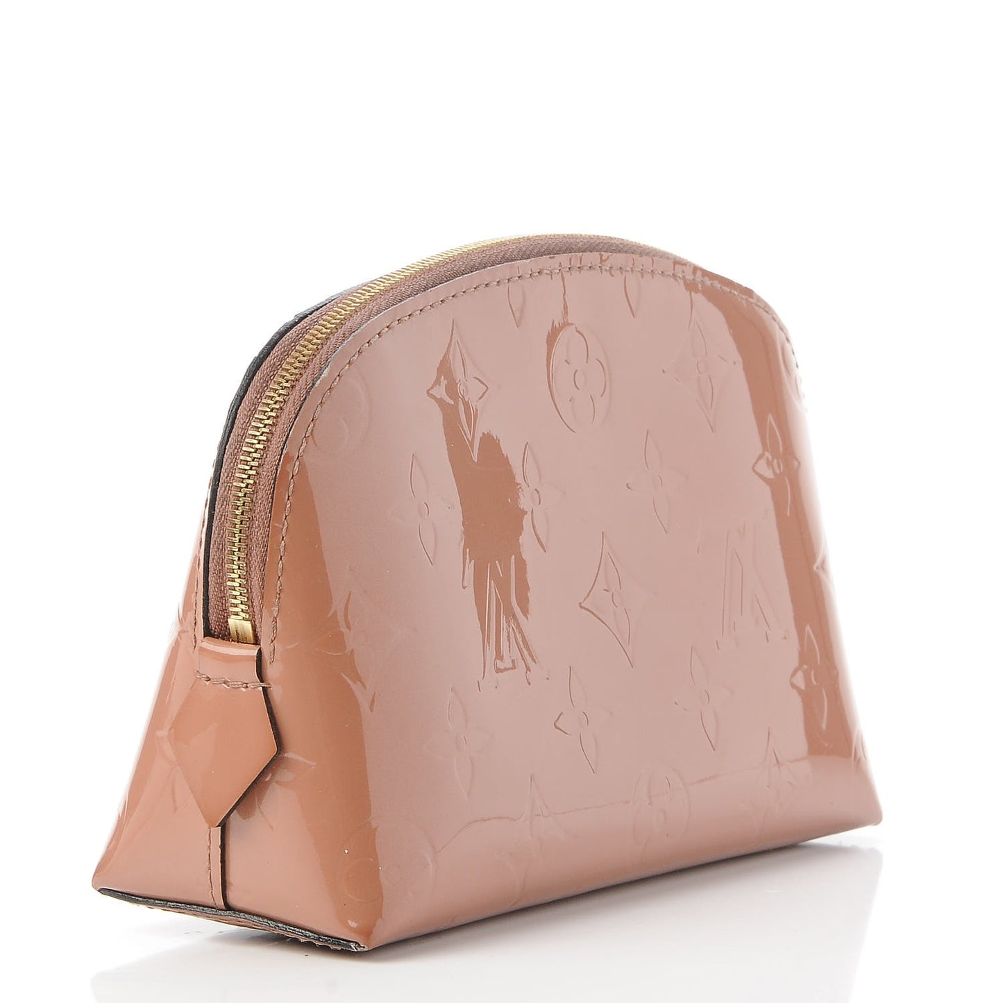 Vernis Cosmetic Pouch Rose Velours