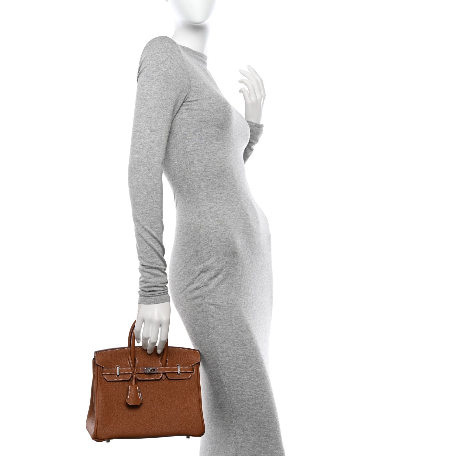 Hermes Togo Birkin 25 Gold 2 of 13