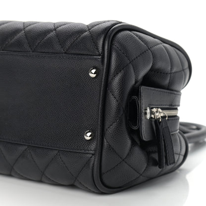 Chanel Caviar Quilted Timeless Bowler Black 9 of 10