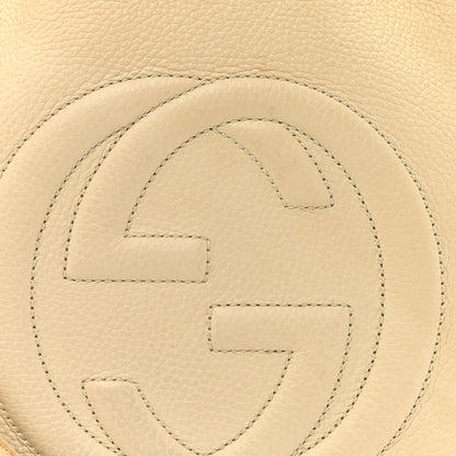 Gucci Cellarius Calfskin Medium Soho Chain Shoulder Bag Ivoire 8 of 17