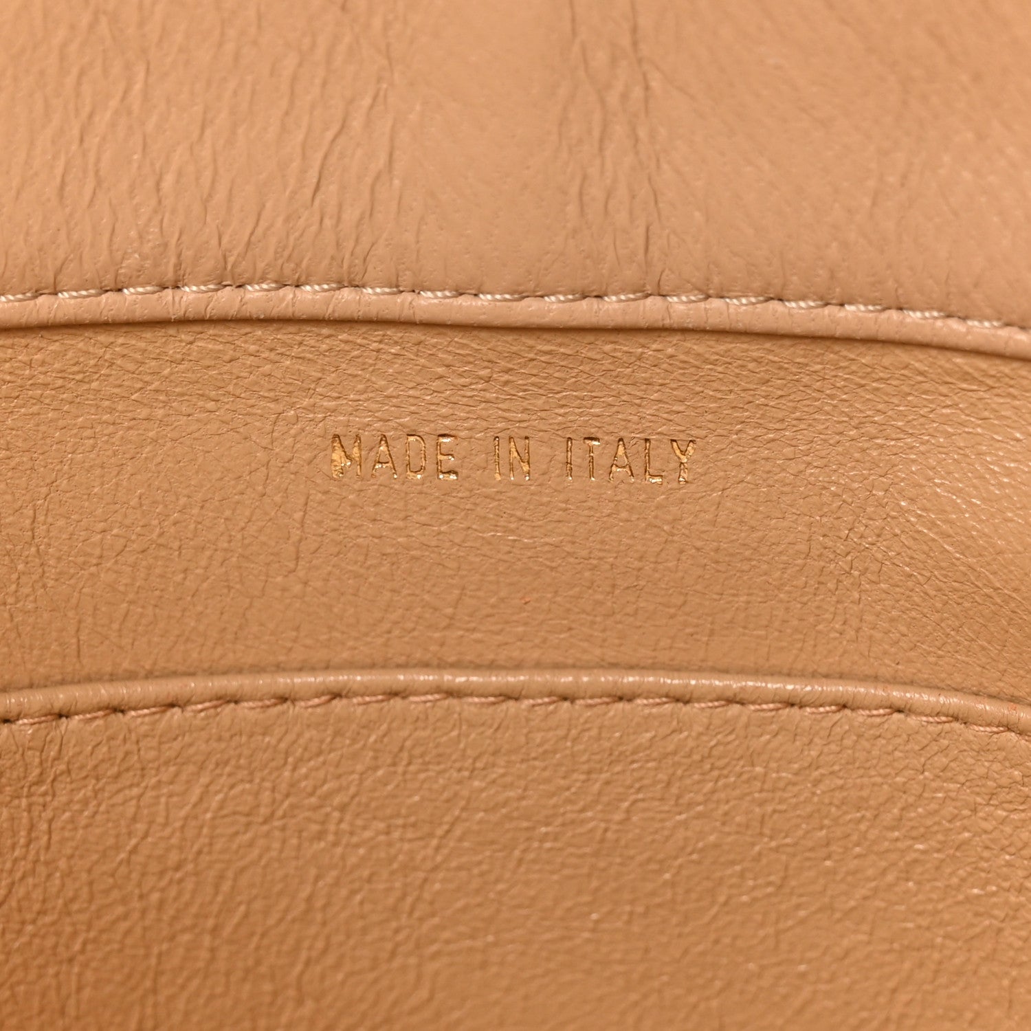 Chanel Caviar Stitched Shoulder Flap Bag Beige 7 of 13