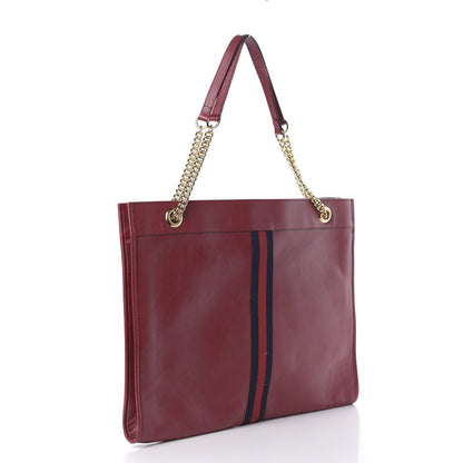 Gucci Calfskin Large Rajah Chain Tote Romantic Cherry 3 of 10