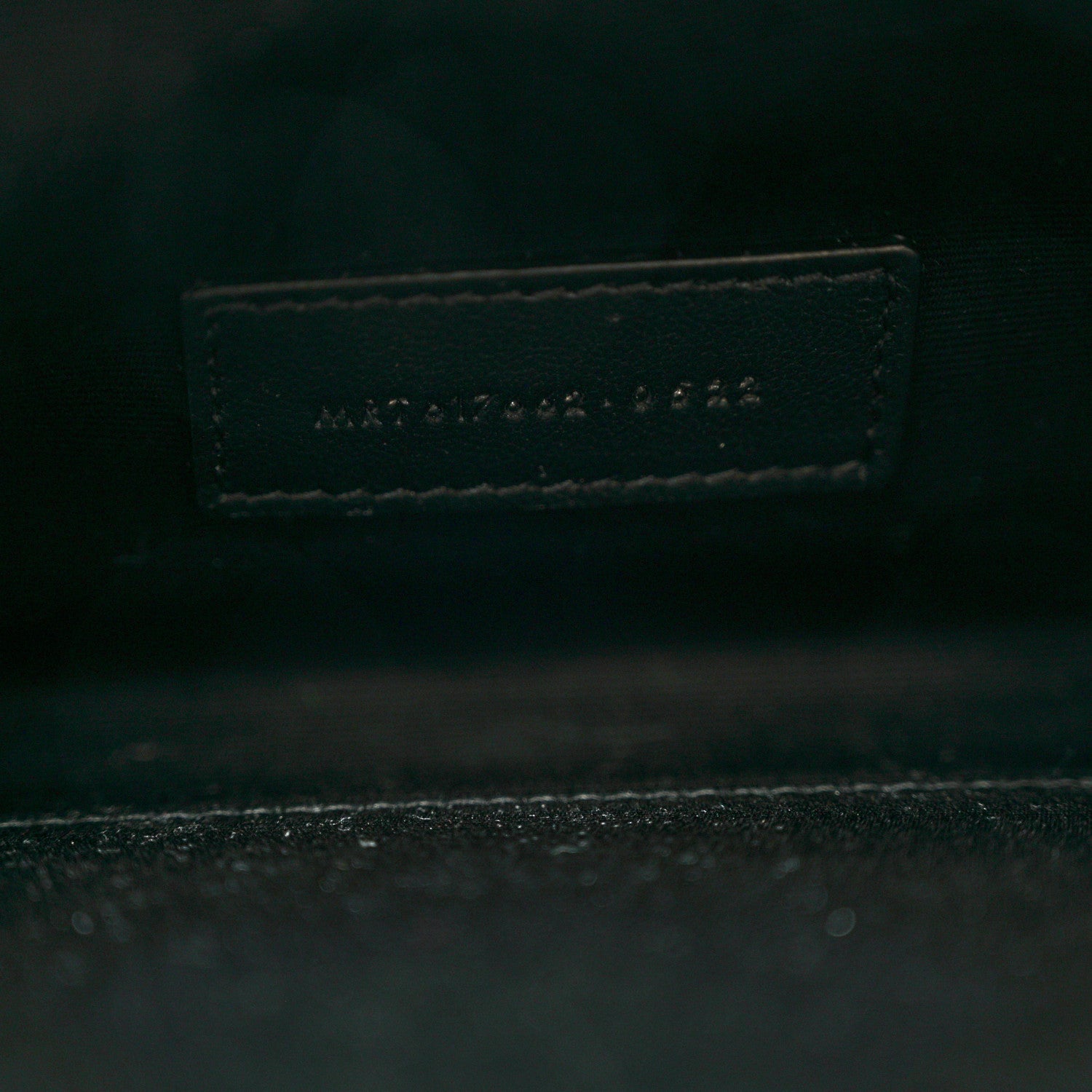 Saint Laurent Grain De Poudre Matelasse Chevron Monogram Envelope Clutch Black 8 of 9