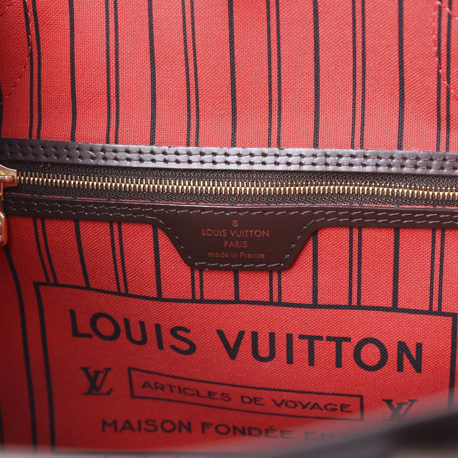 Louis Vuitton Damier Ebene Neo Neverfull PM 9 of 11