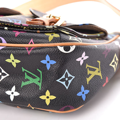 Louis Vuitton Monogram Multicolor Lodge PM Black 8 of 10