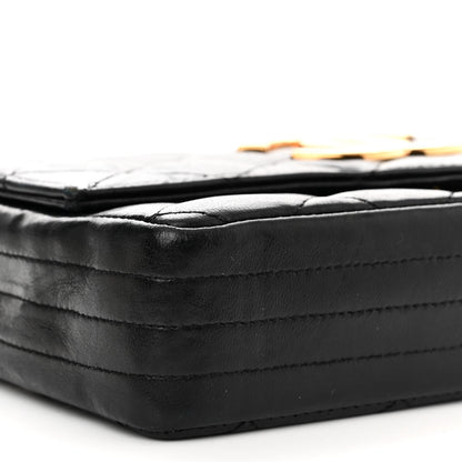 Chanel Lambskin Quilted Single Flap Black 9 of 12