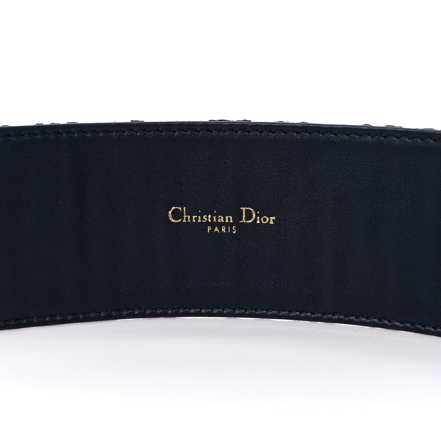 Christian Dior Oblique Diorquake Belt 70 28 Blue Multi 4 of 5