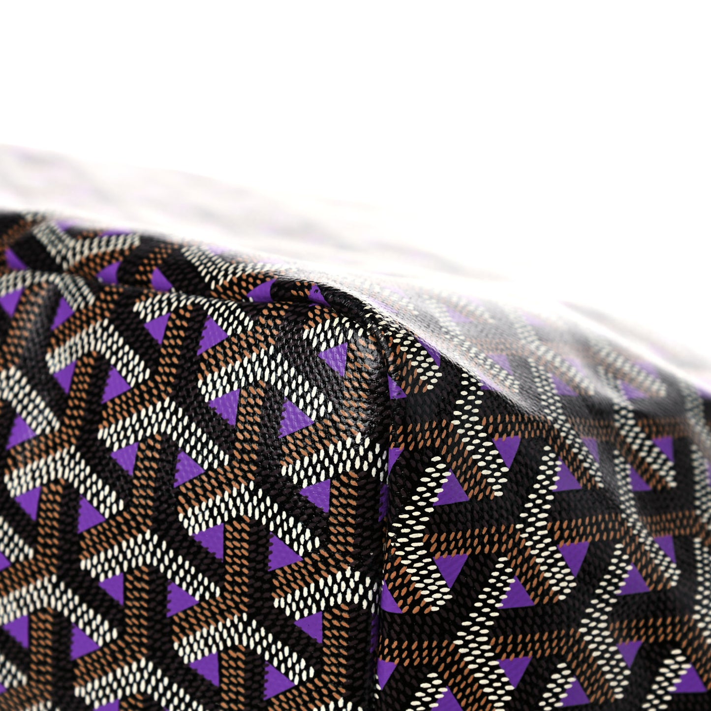 Goyardine Saint Louis Claire Voie GM Black Purple