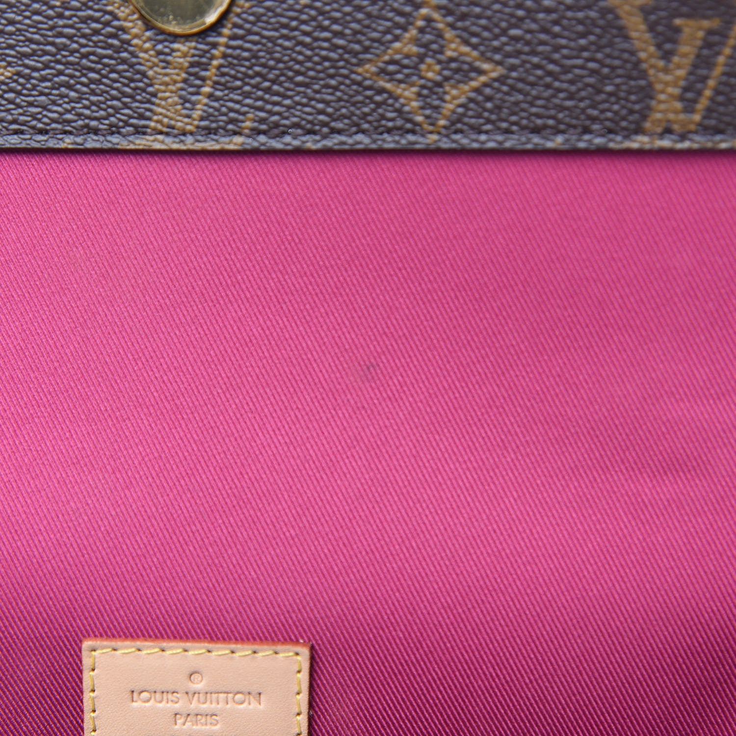 Louis Vuitton Monogram Cluny BB Bordeaux Fuchsia 9 of 10