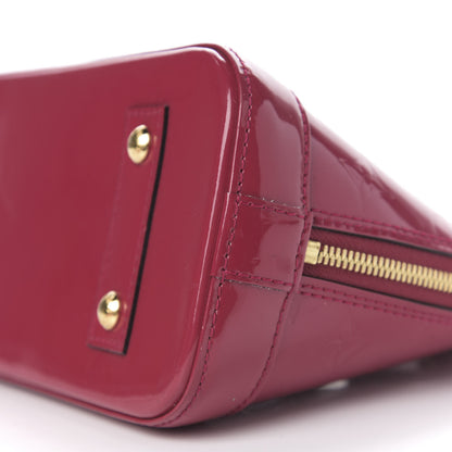 Louis Vuitton Vernis Alma BB Rose Indien 9 of 10