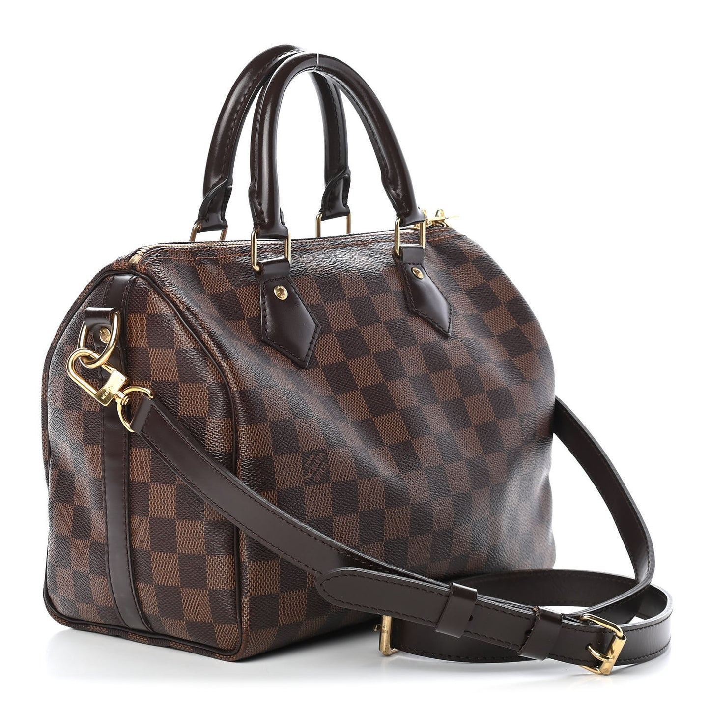Damier Ebene Speedy Bandouliere 25