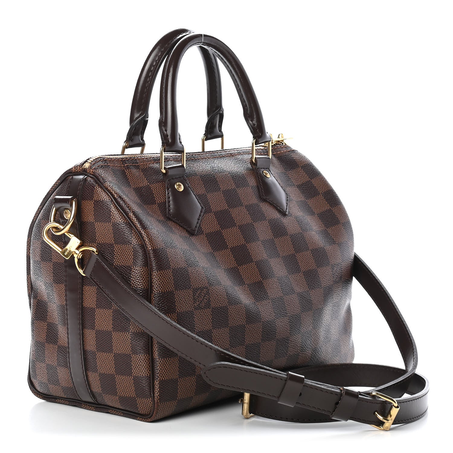 Louis Vuitton Damier Ebene Speedy Bandouliere 25 3 of 13