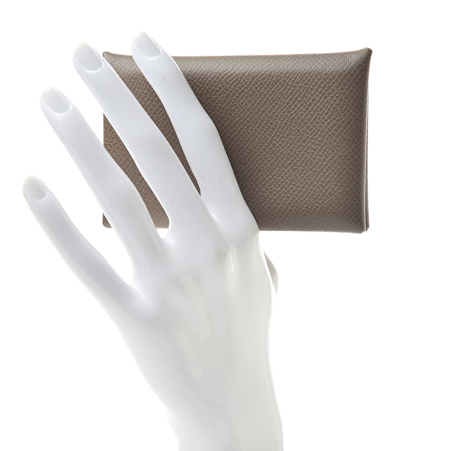 Epsom Calvi Card Case Etoupe
