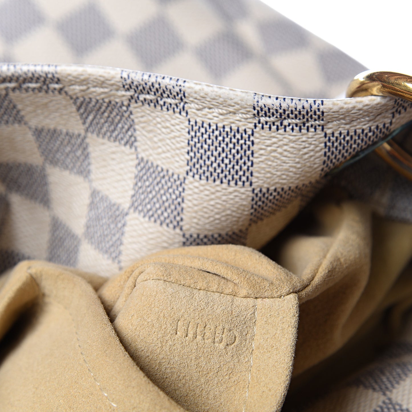 Damier Azur Artsy MM
