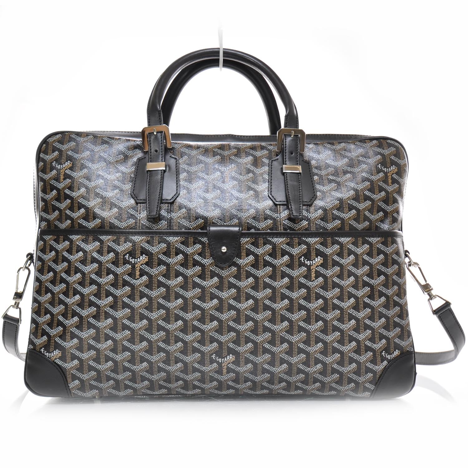Goyard Goyardine Ambassade Briefcase Black 1 of 10