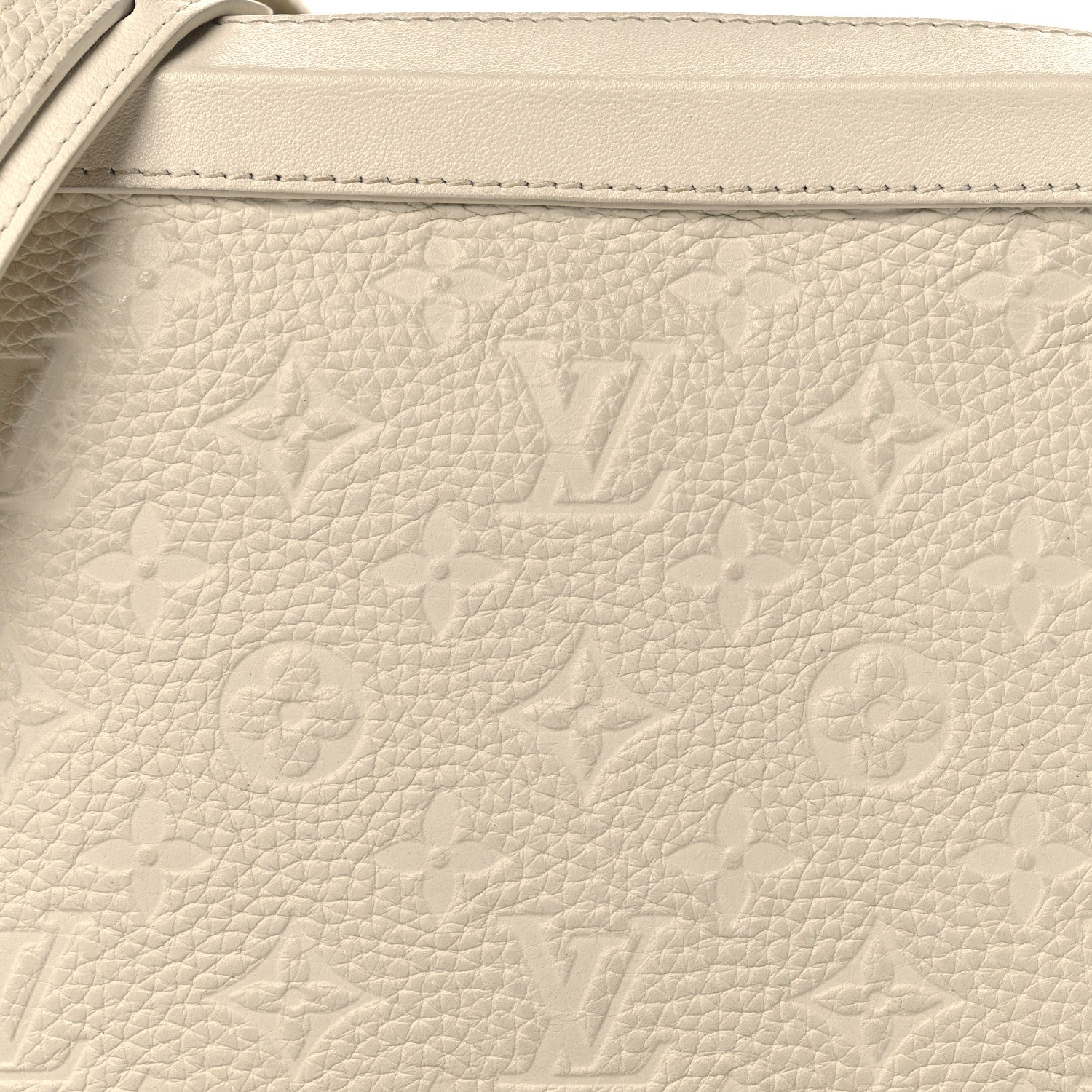 Louis Vuitton Taurillon Monogram Solar Ray Soft Trunk Powder White 7 of 11