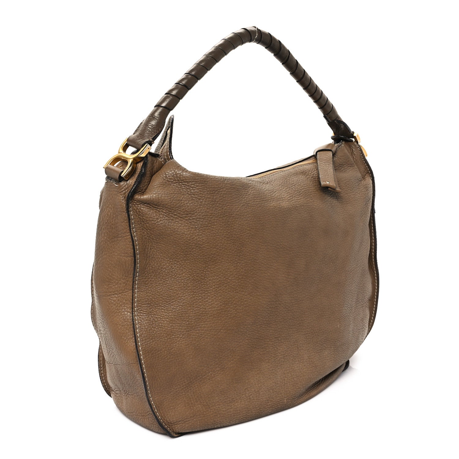 Chloe Calfskin Medium Marcie Hobo Nut 3 of 14