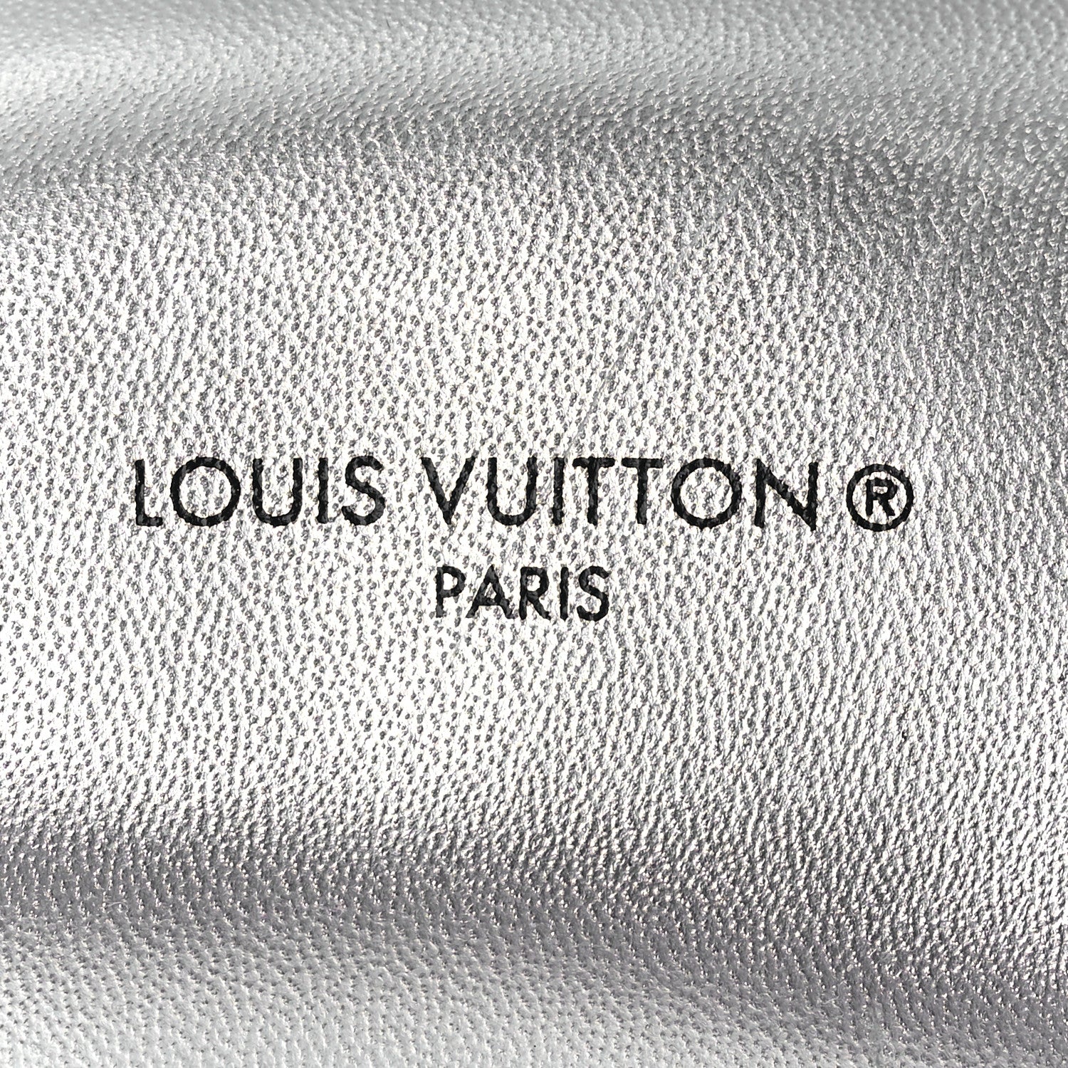 Louis Vuitton Lambskin Embossed Monogram Pool Pillow Flat Comfort Mule 39 Silver 9 of 14