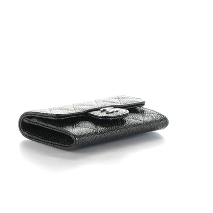 Chanel Caviar Quilted Flap Card Holder Black 4 of 8