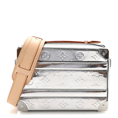 Louis Vuitton Monogram Mirror Handle Trunk Silver 1 of 9