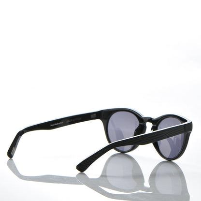 Louis Vuitton Influence Round Sunglasses Z0684E Black 4 of 6