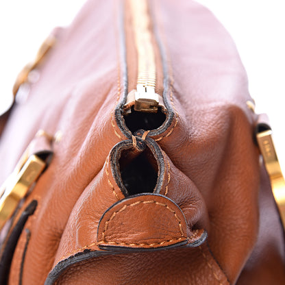 Chloe Calfskin Large Marcie Satchel Tan 16 of 24
