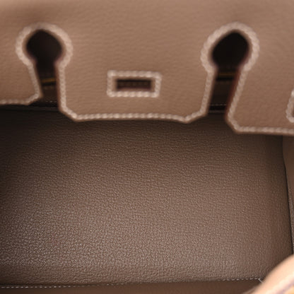 Hermes Togo Birkin 25 Etoupe 5 of 10