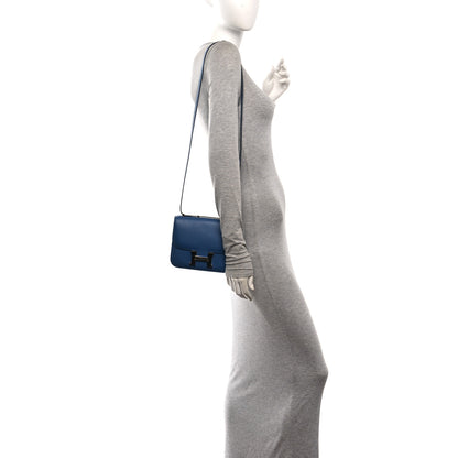 Hermes Epsom Constance Verso 18 Bleu Agate Gris Mouette 2 of 10