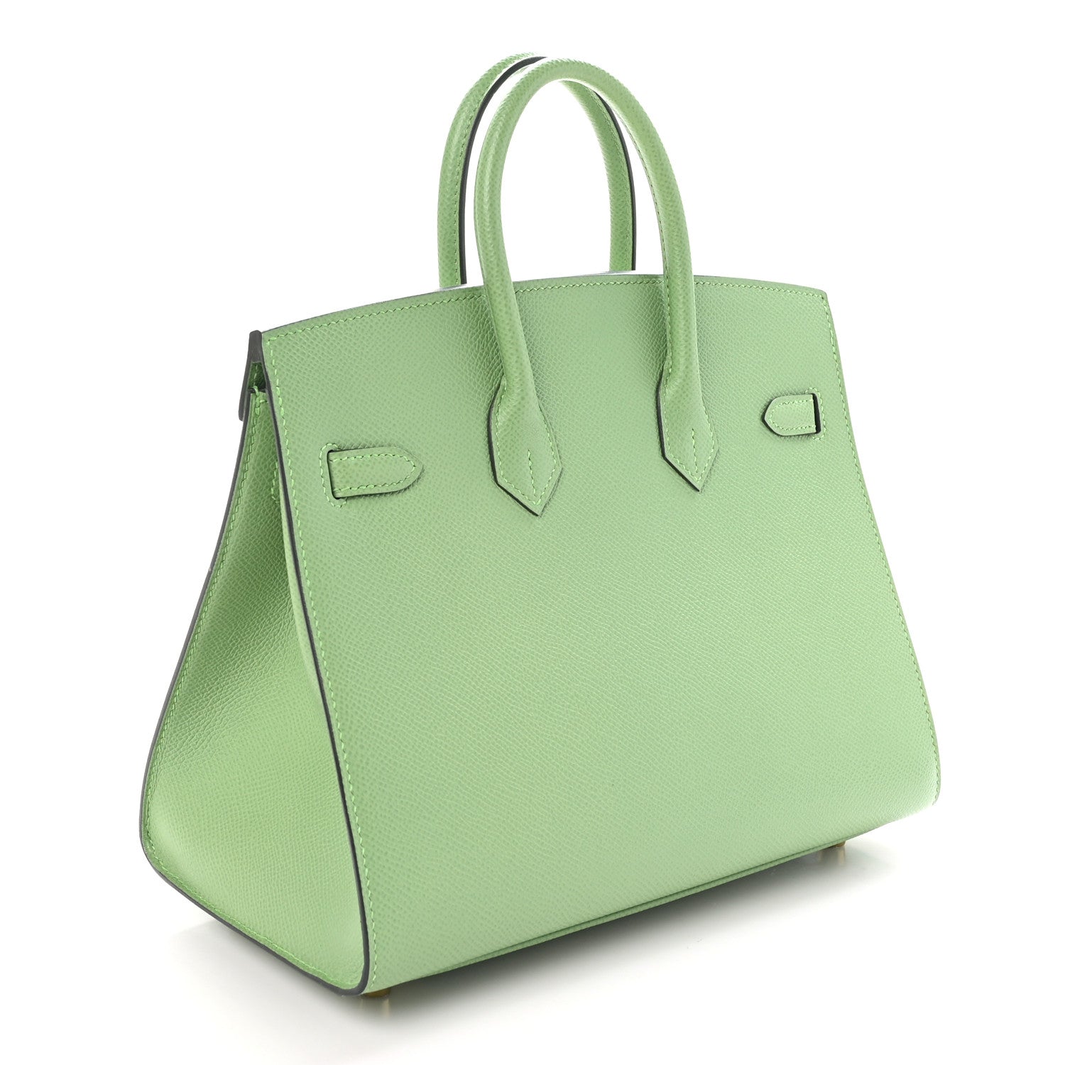 Hermes Epsom Birkin Sellier 25 Vert Criquet 3 of 11