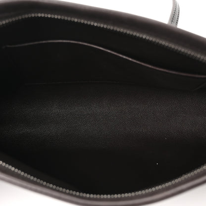 The Row Grained Calfskin Rene Crossbody Dark Brown 5 of 9