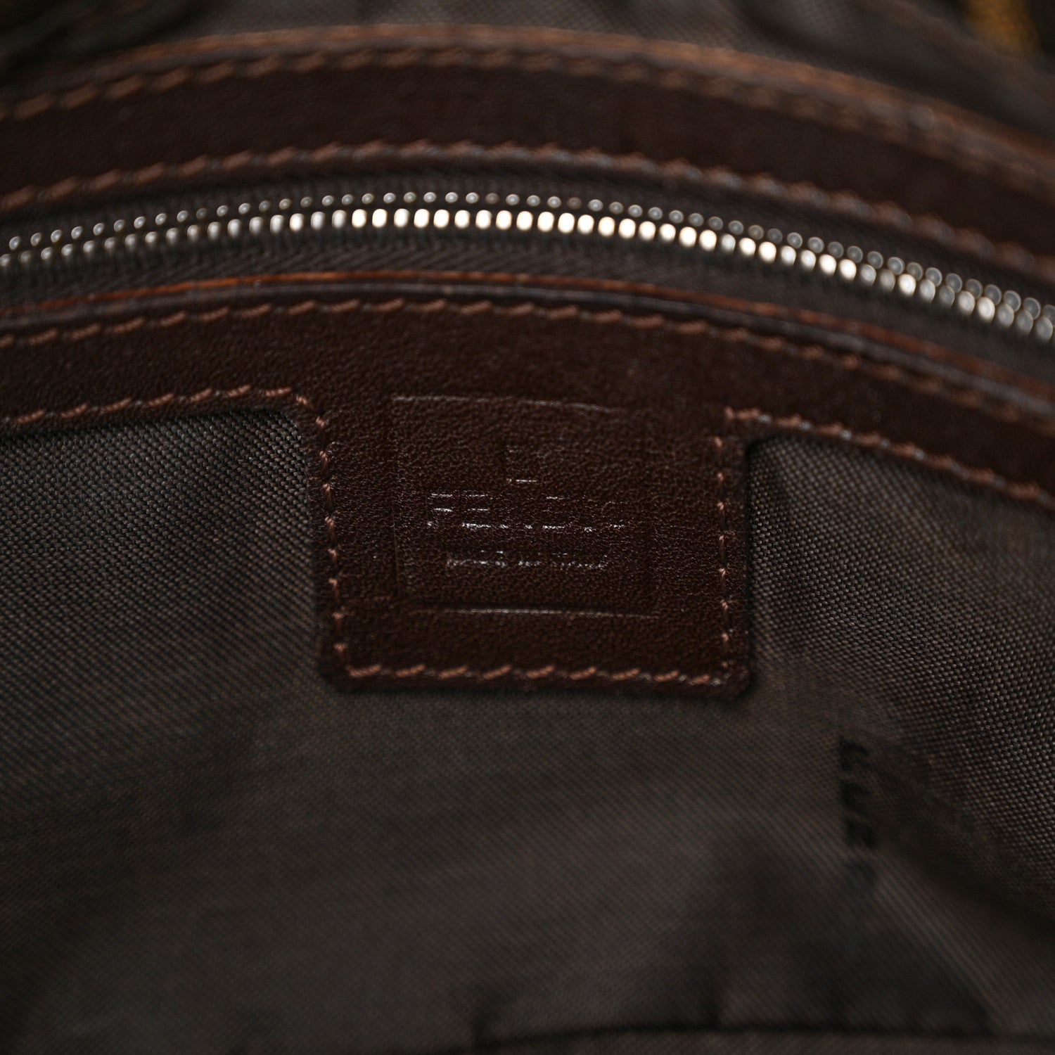 Fendi Zucca Baguette Tobacco 6 of 13