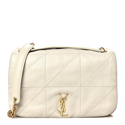 Saint Laurent Lambskin Matelasse Monogram Mini Jamie 4.3 Crema Soft 1 of 10