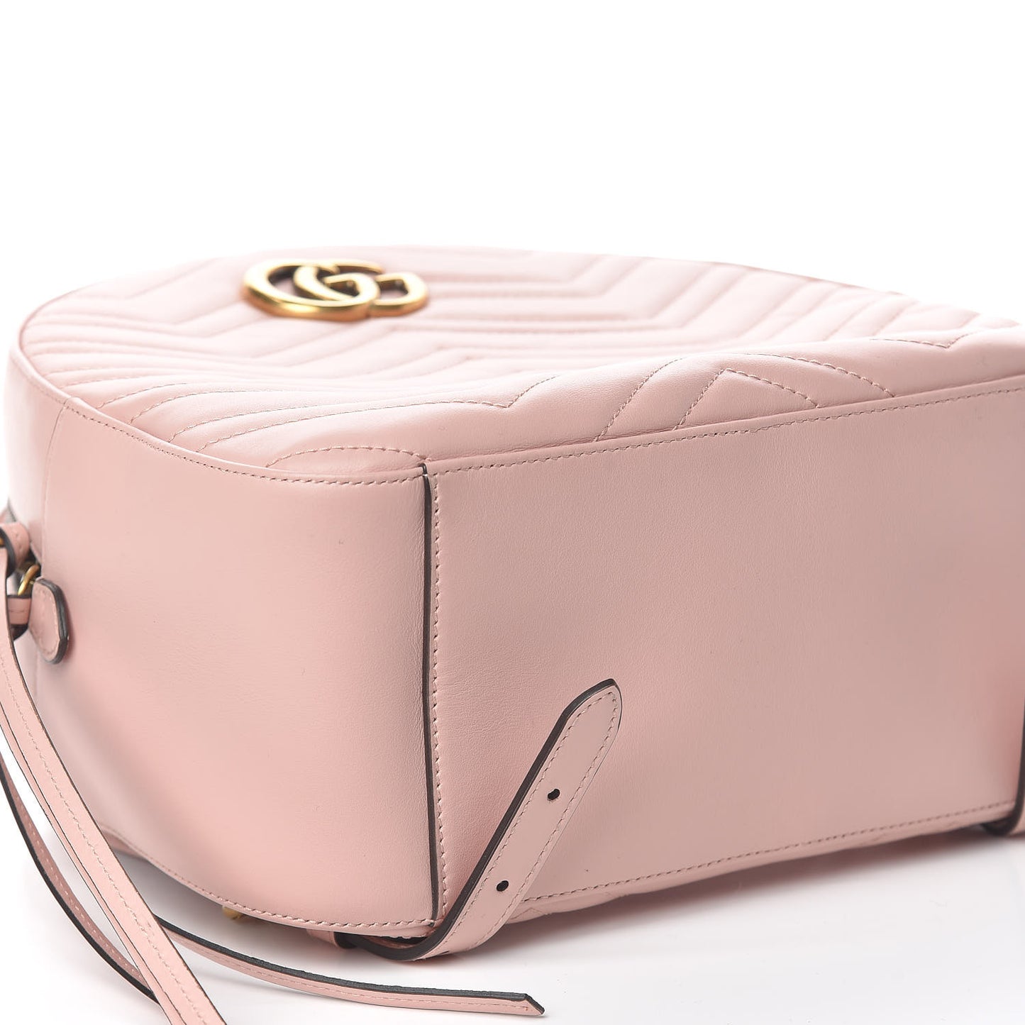 Calfskin Matelasse GG Marmont Dome Backpack Perfect Pink