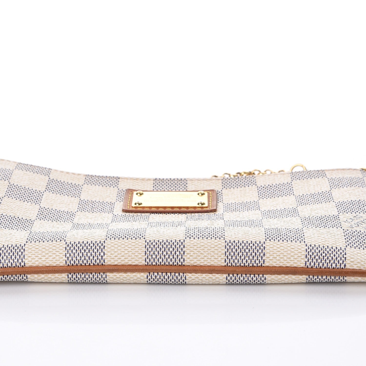 Louis Vuitton Damier Azur Pochette Milla MM 10 of 12