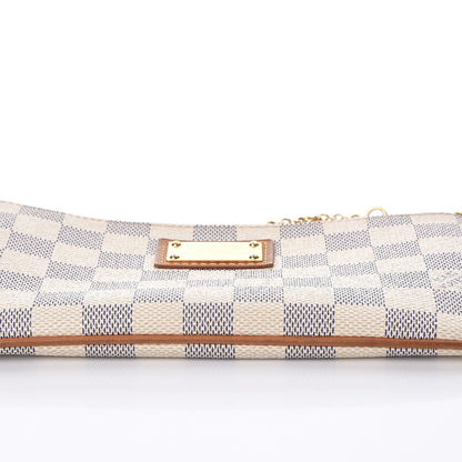 Louis Vuitton Damier Azur Pochette Milla MM 10 of 12