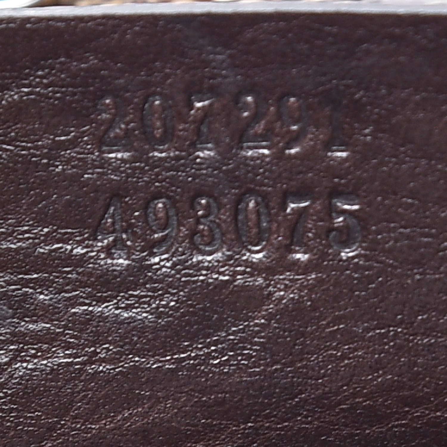 Gucci Crystal Monogram Medium Babouska Shopping Tote Dark Brown 7 of 10