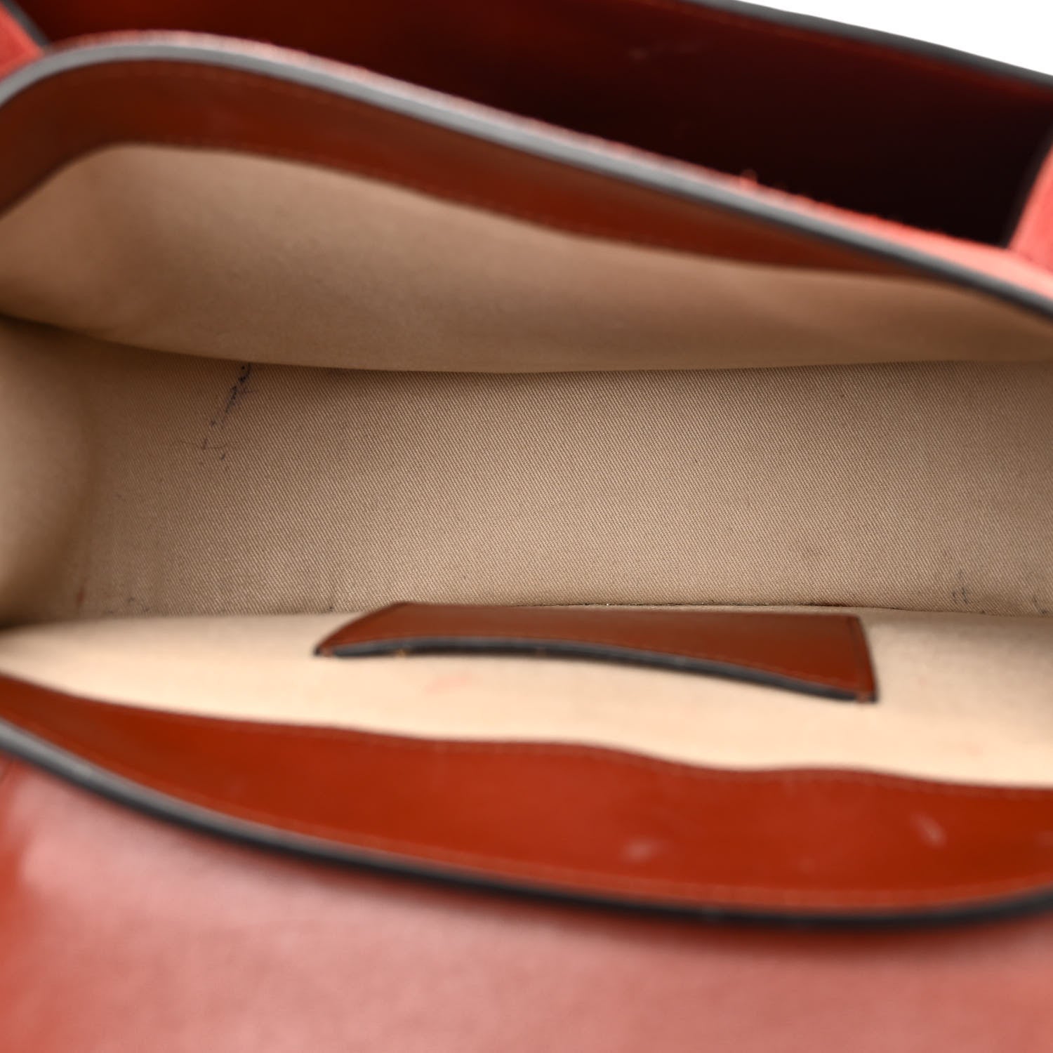 Chloe Calfskin Suede Large Tess Bag Sepia Brown 5 of 21