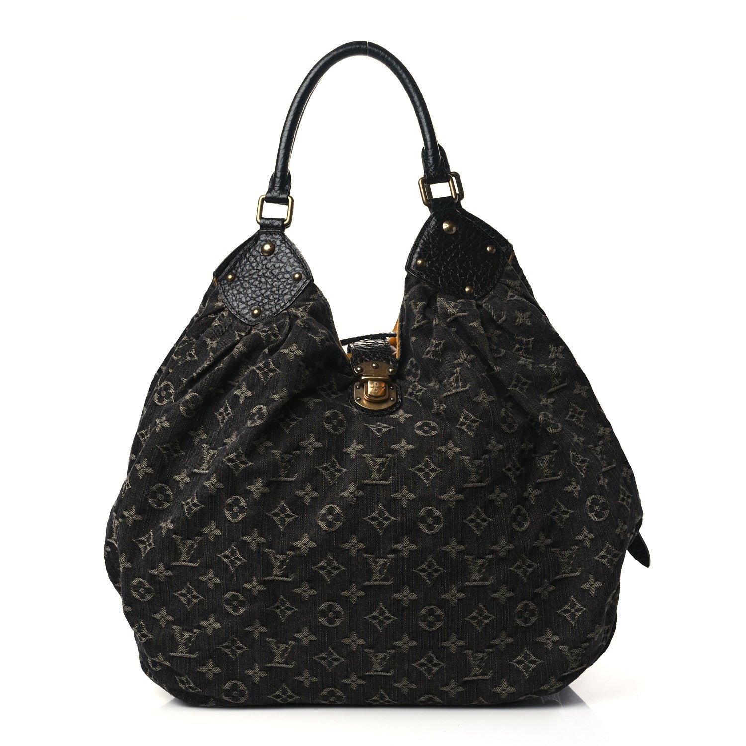 Louis Vuitton Denim Mahina XL Black 1 of 6