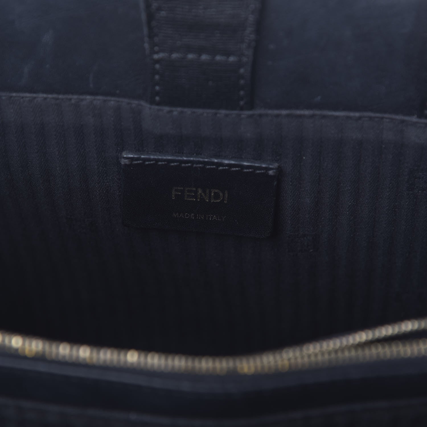 Fendi Vitello Elite Petite 2Jours Tote Black 8 of 16