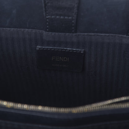 Fendi Vitello Elite Petite 2Jours Tote Black 8 of 16