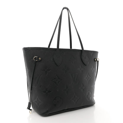 Louis Vuitton Empreinte Monogram Giant Neverfull MM Black 4 of 12