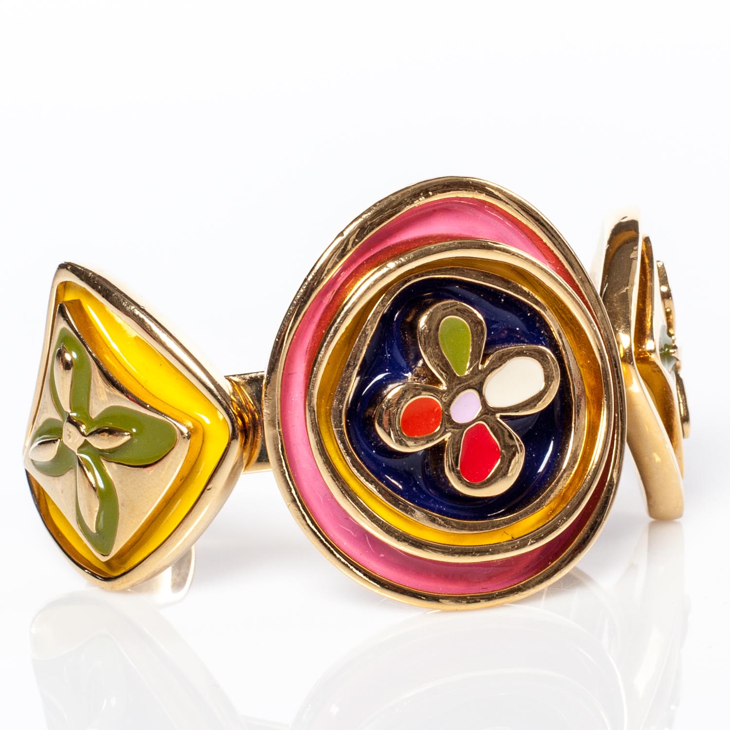 Louis Vuitton Resin Naif Motif Bracelet 1 of 6