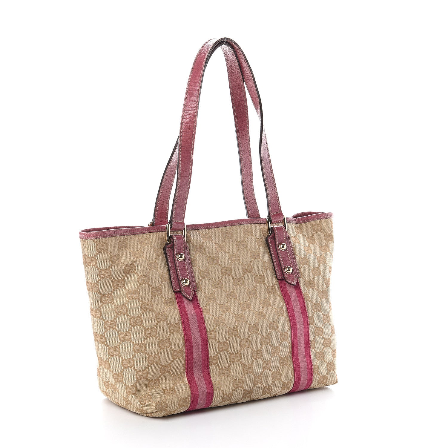 Gucci Monogram Medium Jolicoeur Tote Pink 2 of 8