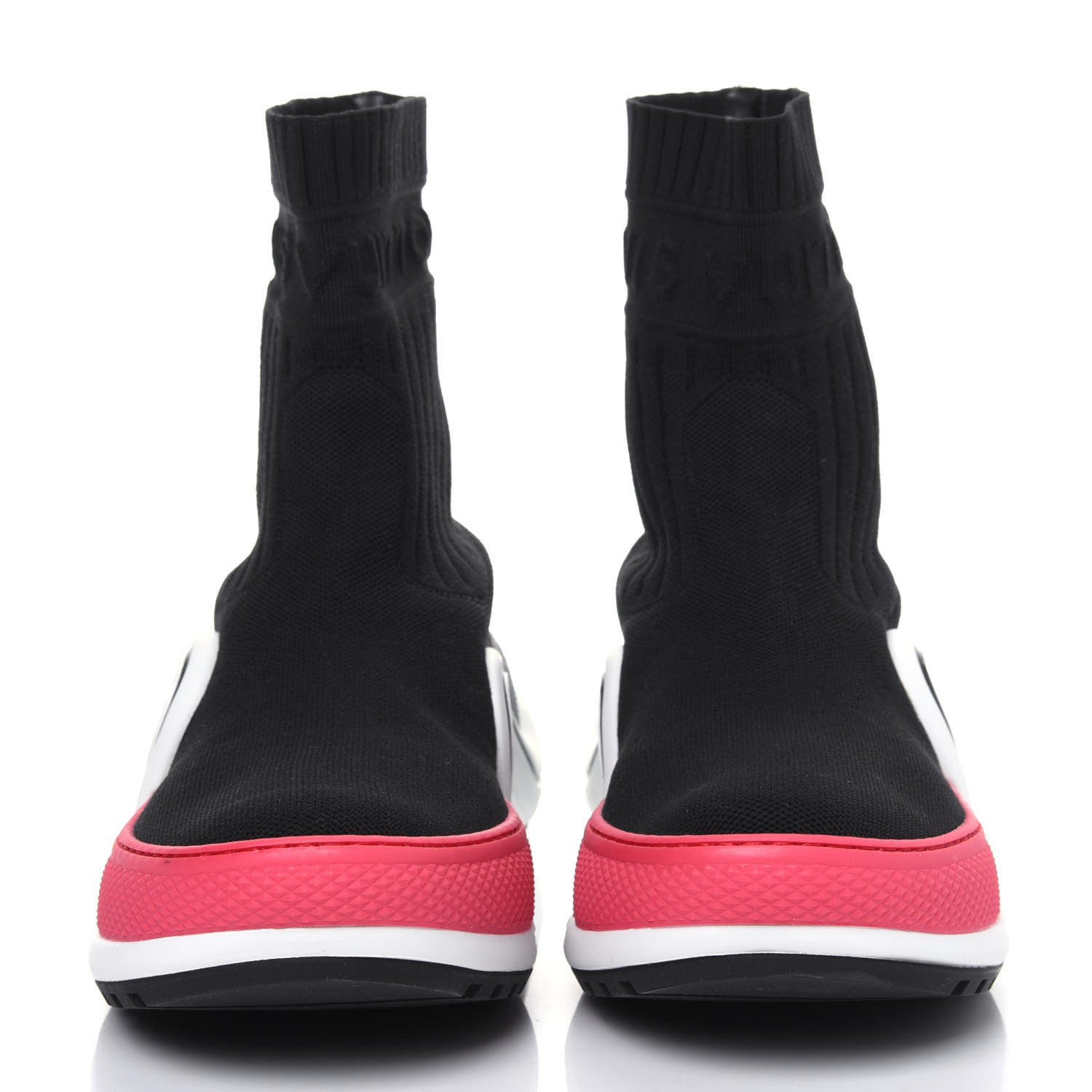 Louis Vuitton Stretch Textile LV Archlight Sneaker Boots 38 Fuchsia Black 2 of 8